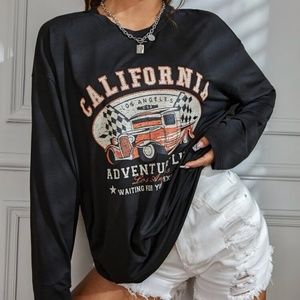 Over size long t shirt